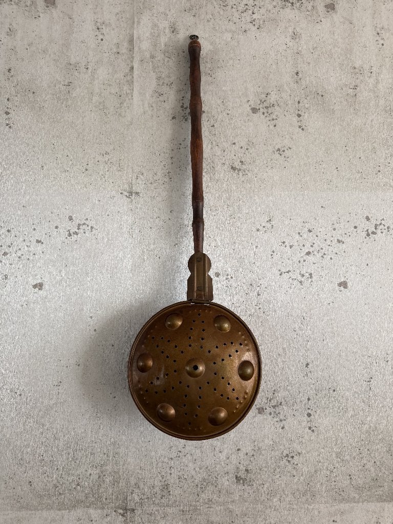 Koperen beddenpan, Ophalen, Koper