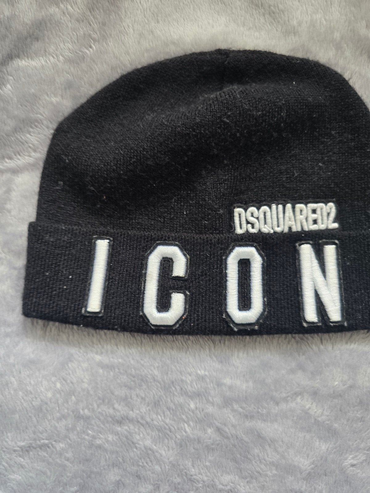 icon muts zwart met wit, Ophalen of Verzenden, 104 of kleiner, Jongen of Meisje, Muts