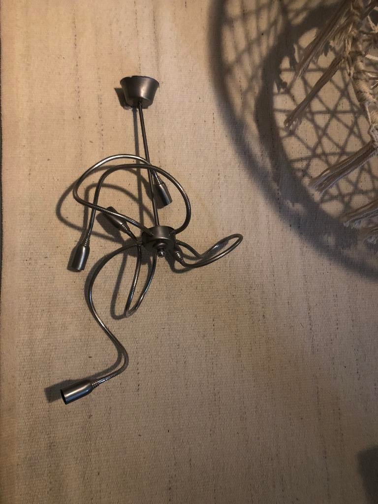Buigbare plafond lamp., Ophalen, Gebruikt, Metaal