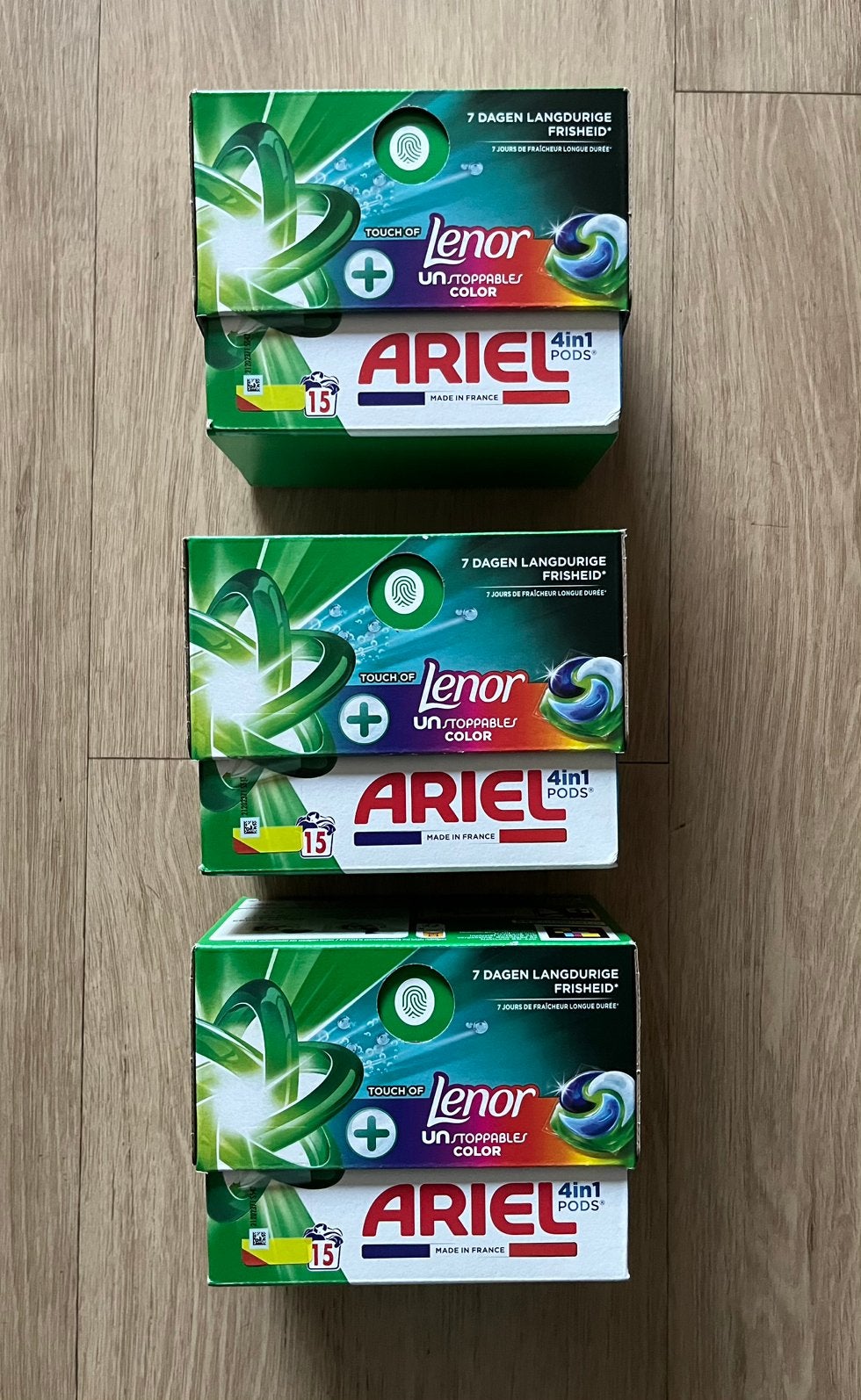Ariel 4-in-1 pods, Ophalen, Schoonmaakmiddel