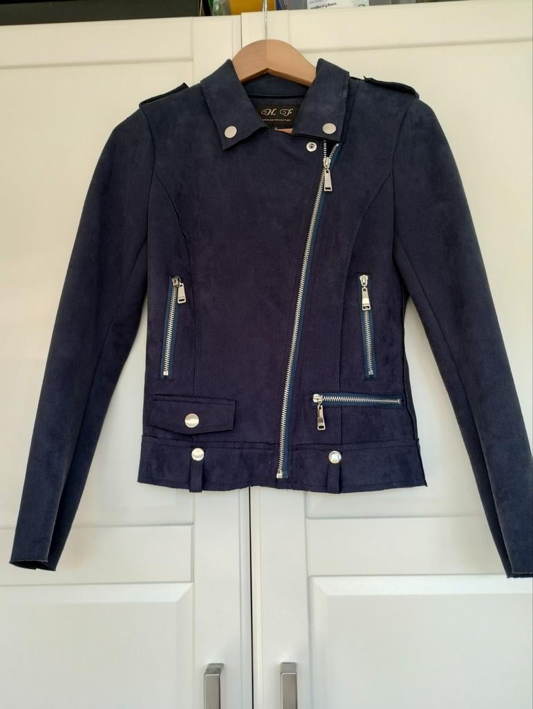 Donkerblauw kort jasje, Sweet Jewellery, Blauw, Ophalen of Verzenden, Zo goed als nieuw