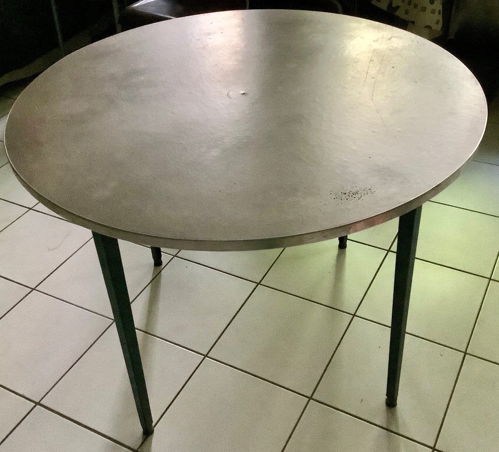 Vintage ronde Tafel Friso Kramer Ahrend Cirkel reform 1960, Ophalen, Overige materialen, Gebruikt, Rond