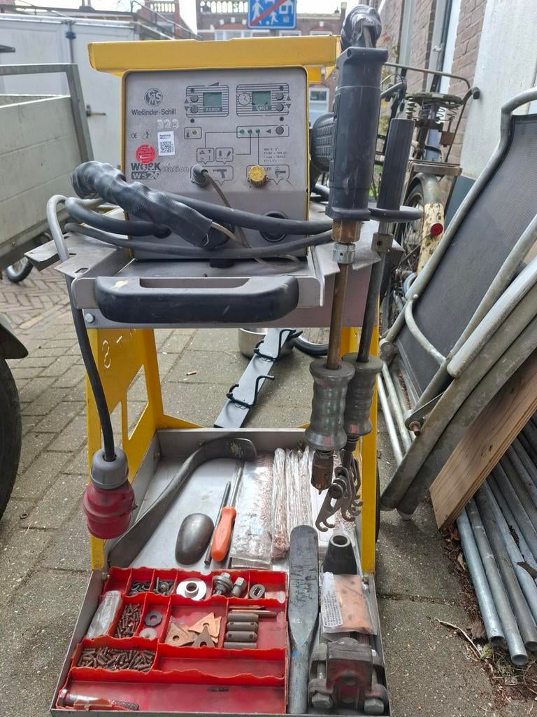 Puntlasapparaat Wieländer+Schill WS20 Work Station, Doe-het-zelf en Verbouw, Gereedschap | Lasapparaten, Ophalen of Verzenden