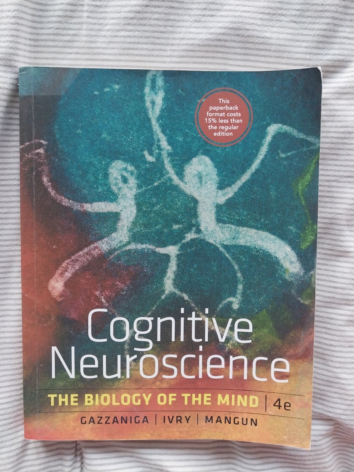 Cognitive Neuroscience: The Biology of the Mind 4e, Boeken, Gazzaniga, Ivry, Mangun, Zo goed als nieuw, Beta, HBO