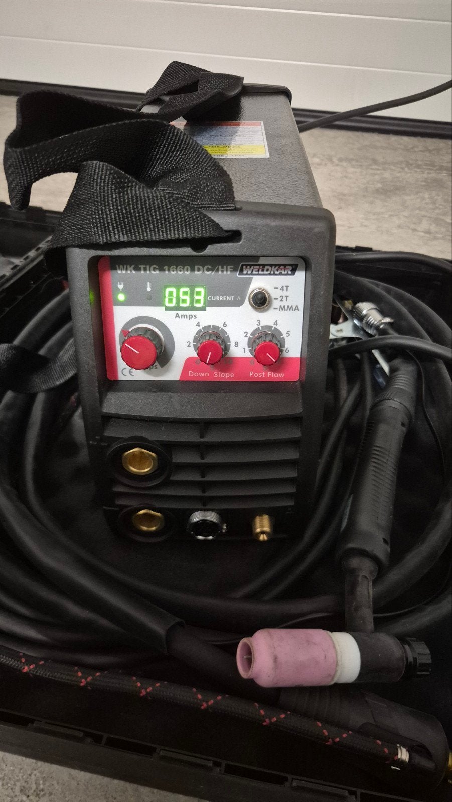 Weldkar WK TIG 1660 DC/HF TIG & MMA Lasapparaat - Z.G.A.N., Doe-het-zelf en Verbouw, Gereedschap | Lasapparaten, Ophalen of Verzenden