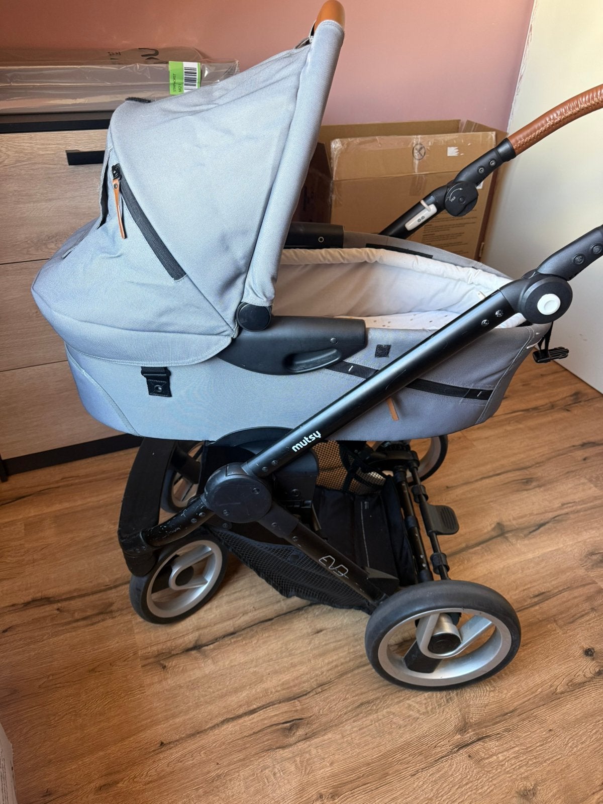Mutsy Evo 3 in 1 kinderwagen, Kinderen en Baby's, Ophalen, Gebruikt, Combiwagen, Mutsy