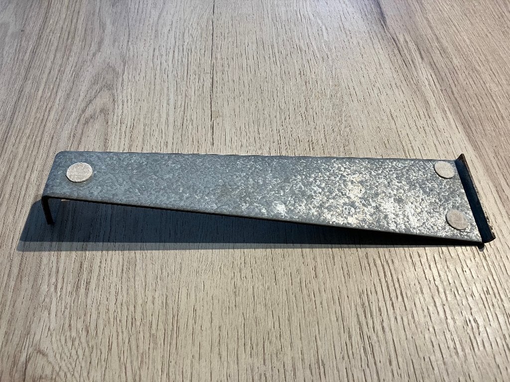 Slagijzer voor plaatsen van parket of laminaat, Minder dan 10 cm, Minder dan 50 cm, Ophalen of Verzenden, Zo goed als nieuw