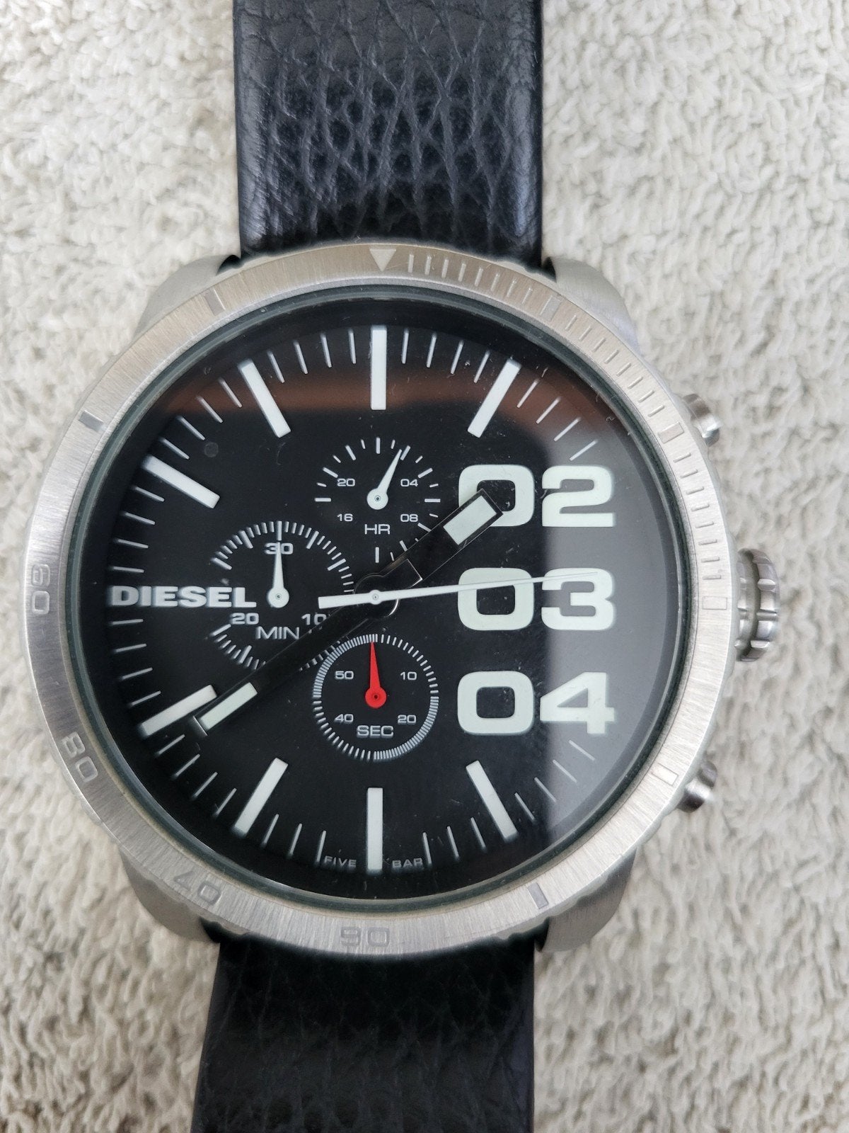 Diesel horloge, Overige merken, Staal, Gebruikt, Polshorloge