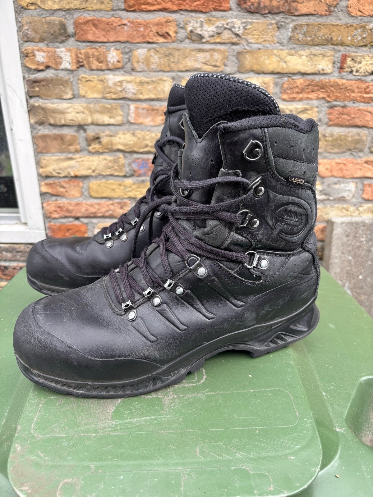 Meindl Wandelschoenen - Zwart, Maat 45, Kleding | Heren, Ophalen, Zwart, Gedragen, Wandelschoenen of Bergschoenen