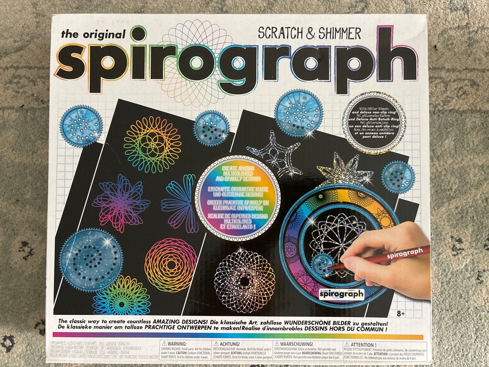 Spirograph Scratch & Shimmer Tekenset, Ophalen of Verzenden, Nieuw, Knutselen