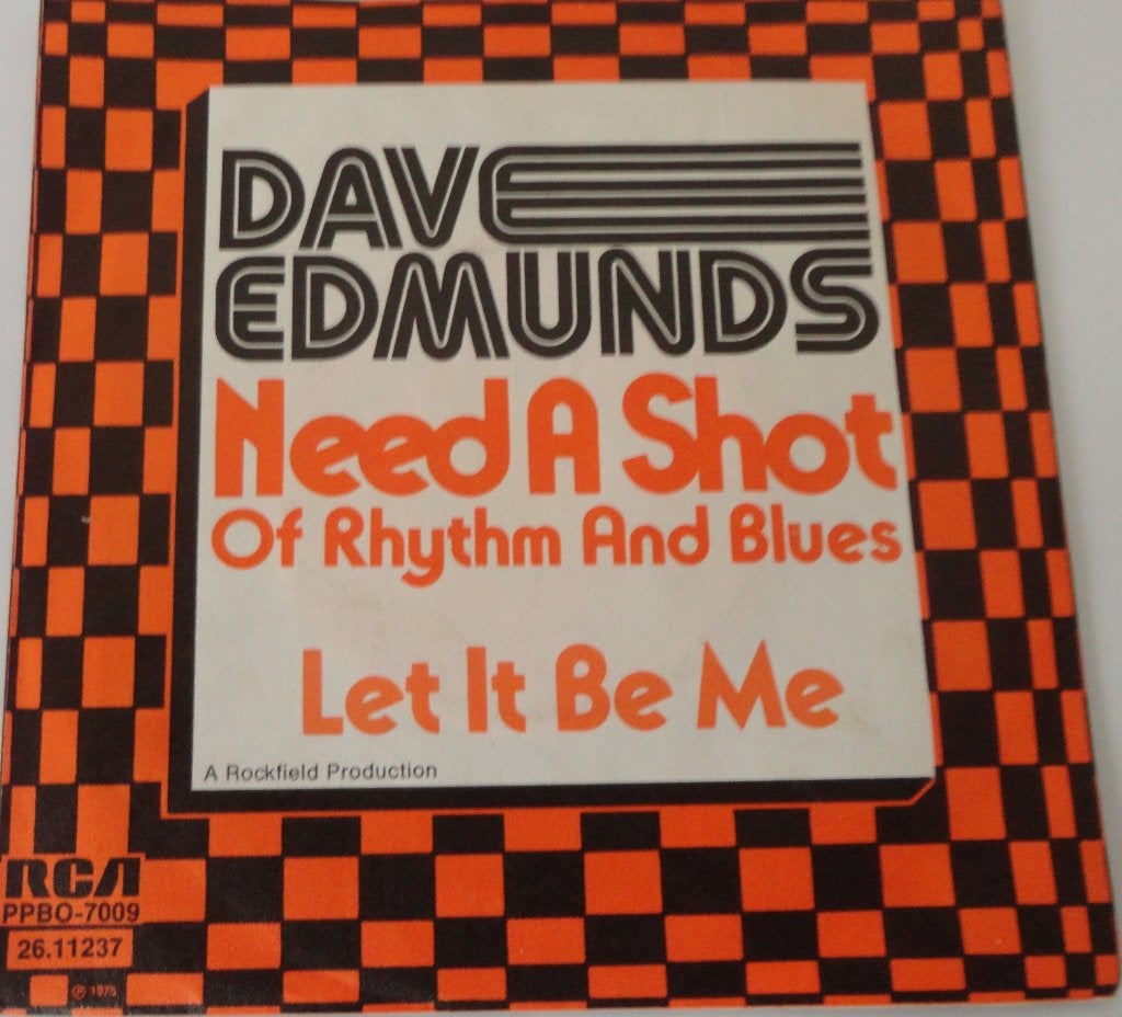 Dave Edmunds > Need a Shot of Rhythm & Blues, Cd's en Dvd's, Ophalen of Verzenden, Gebruikt, 7 inch, Pop