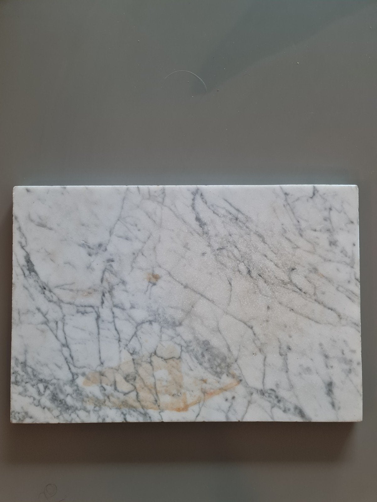 Marmeren plaat 34x50x2 cm, Ophalen, Gebruikt
