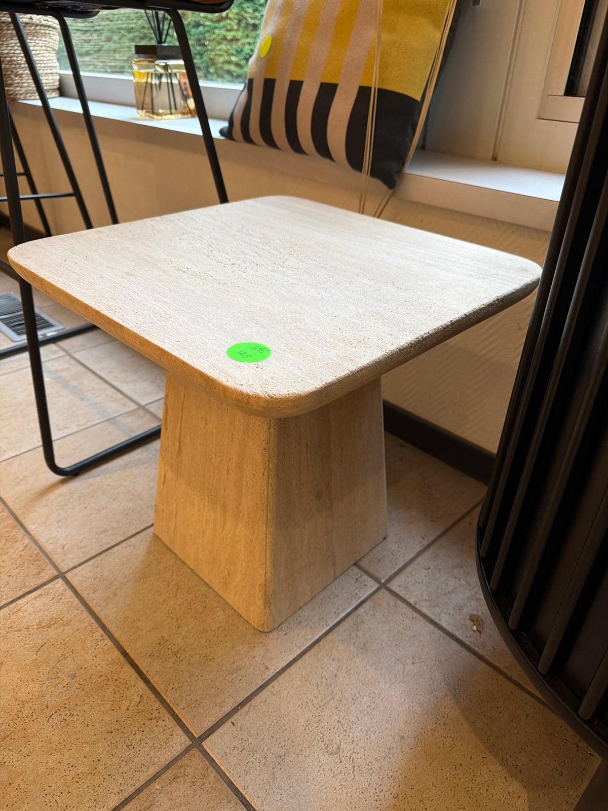 Nieuwe betonnen salontafel 45x45x42 cm, Ophalen, Minder dan 50 cm, 100 tot 150 cm, Vierkant