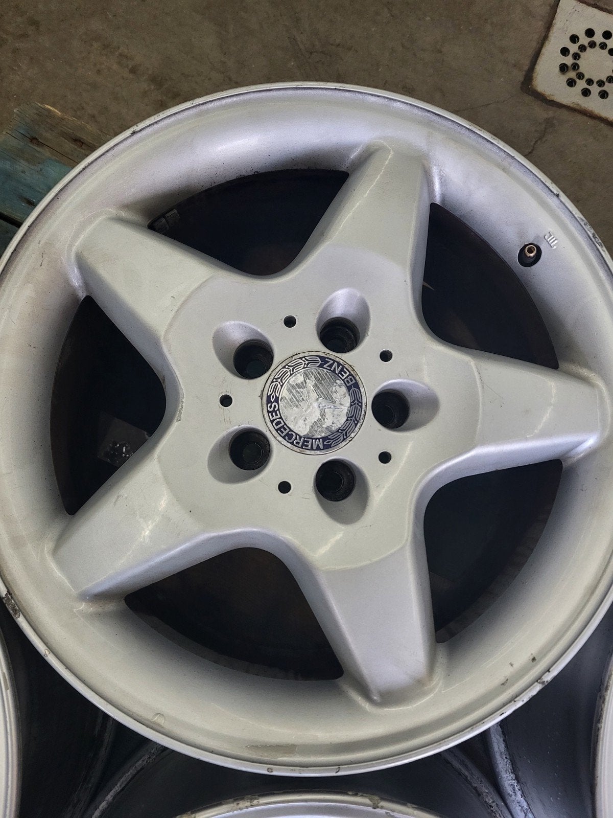 Mercedes-Benz ML Velgen 17 inch 5x112, Auto diversen, Ophalen, Gebruikt