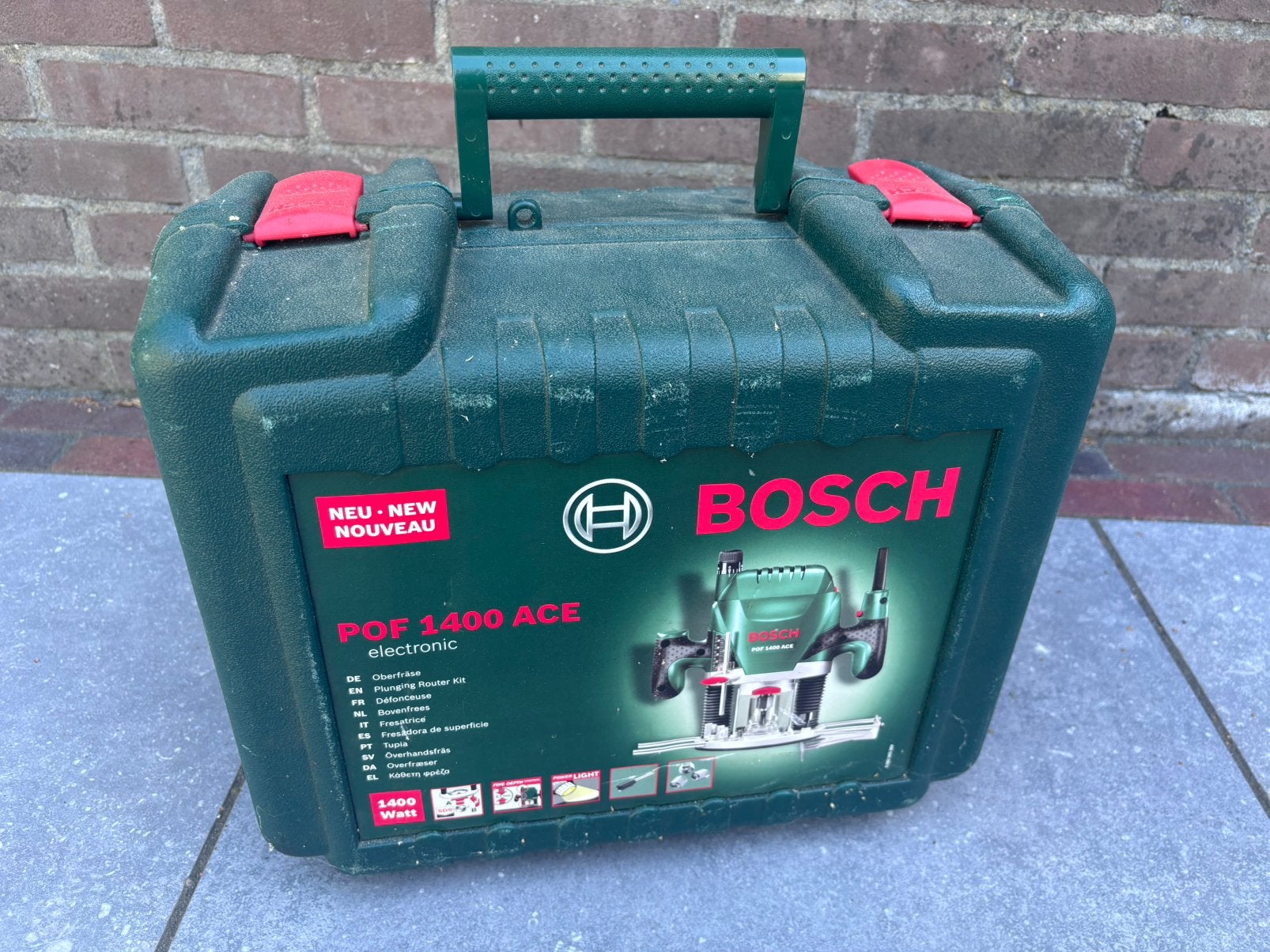 Bosch bovenfrees POF 1400 ACE, Ophalen, Gebruikt