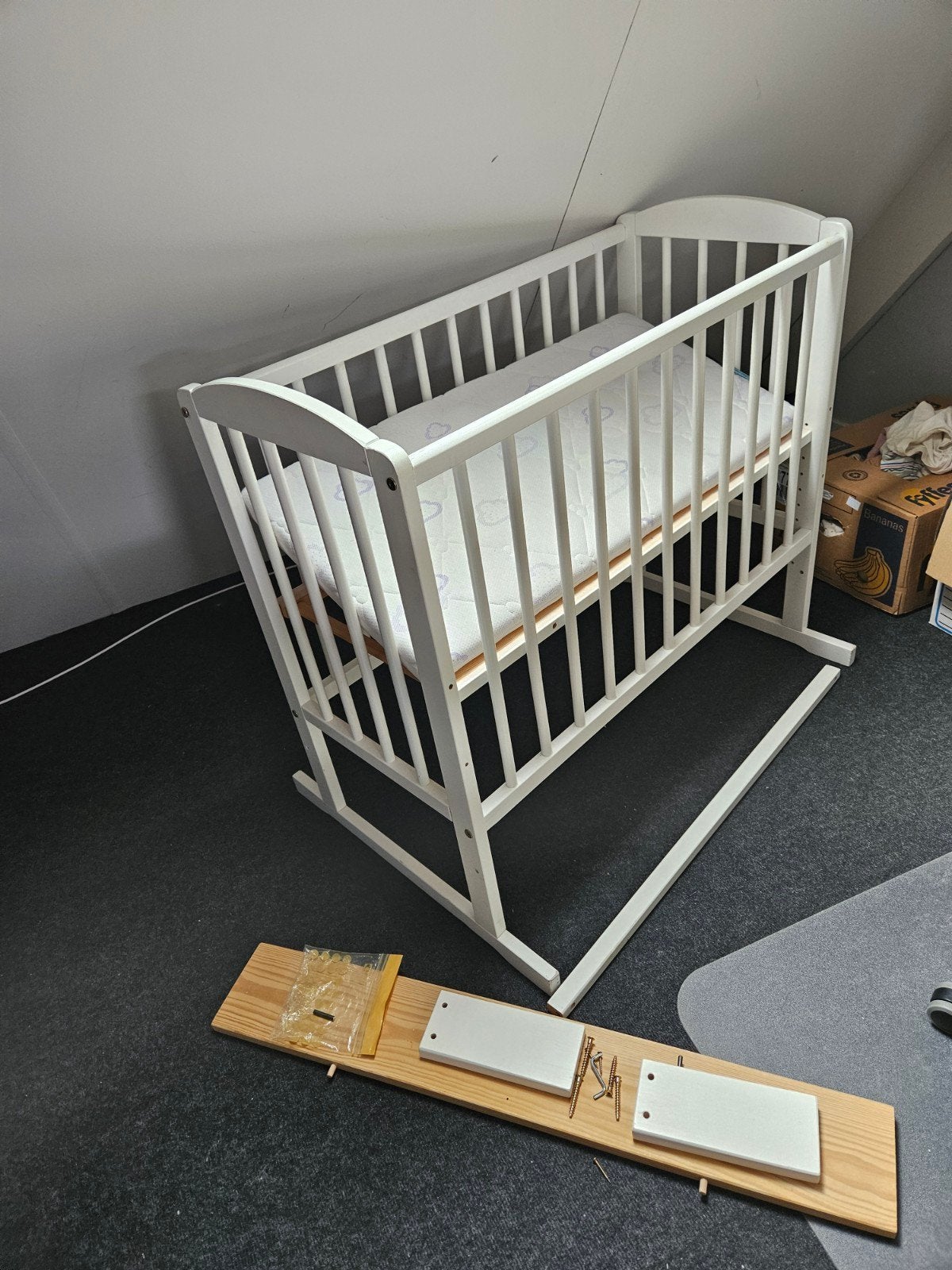 Co-sleeper/aanschuifbedje met handleiding, Kinderen en Baby's, Babywiegjes en Ledikanten, Ophalen, Gebruikt, Wieg
