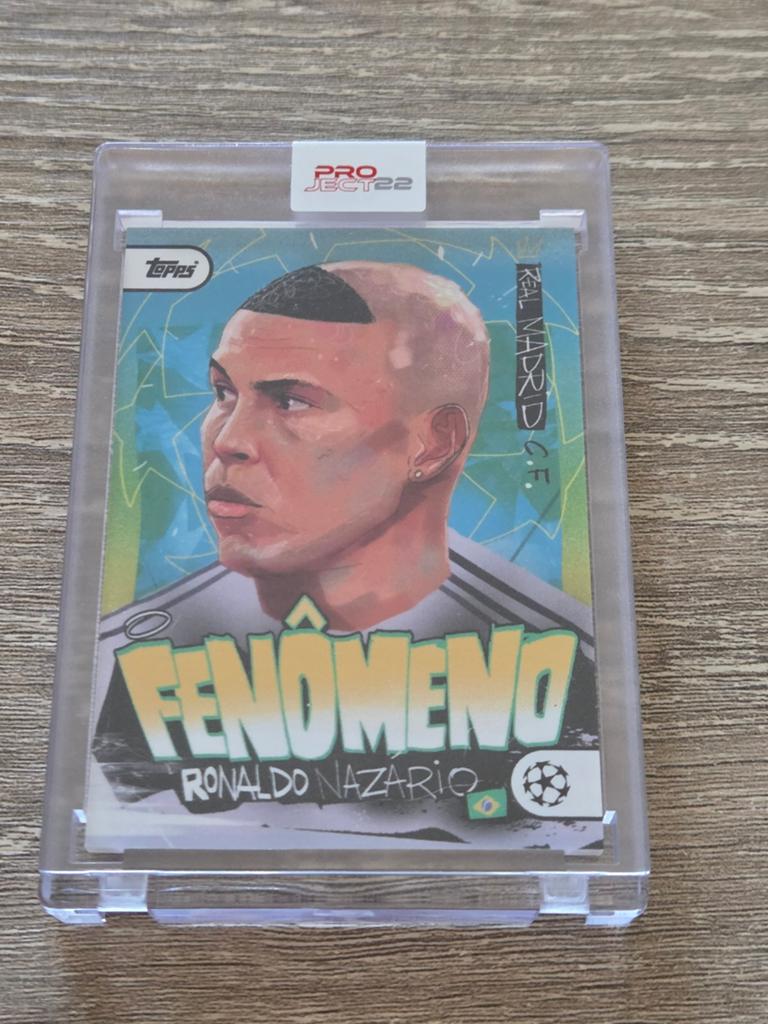 Ronaldo Topps Project 22 trading card Fenomeno, Verzamelen, Sportartikelen en Voetbal, Ophalen of Verzenden, Nieuw, Buitenlandse clubs