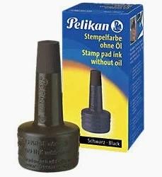 ✒️Nieuw: Pelikan zwarte inkt voor stempelkussen🏷️€3,50-, Ophalen of Verzenden, Nieuw, Inkt, Foam of Stempelhouder
