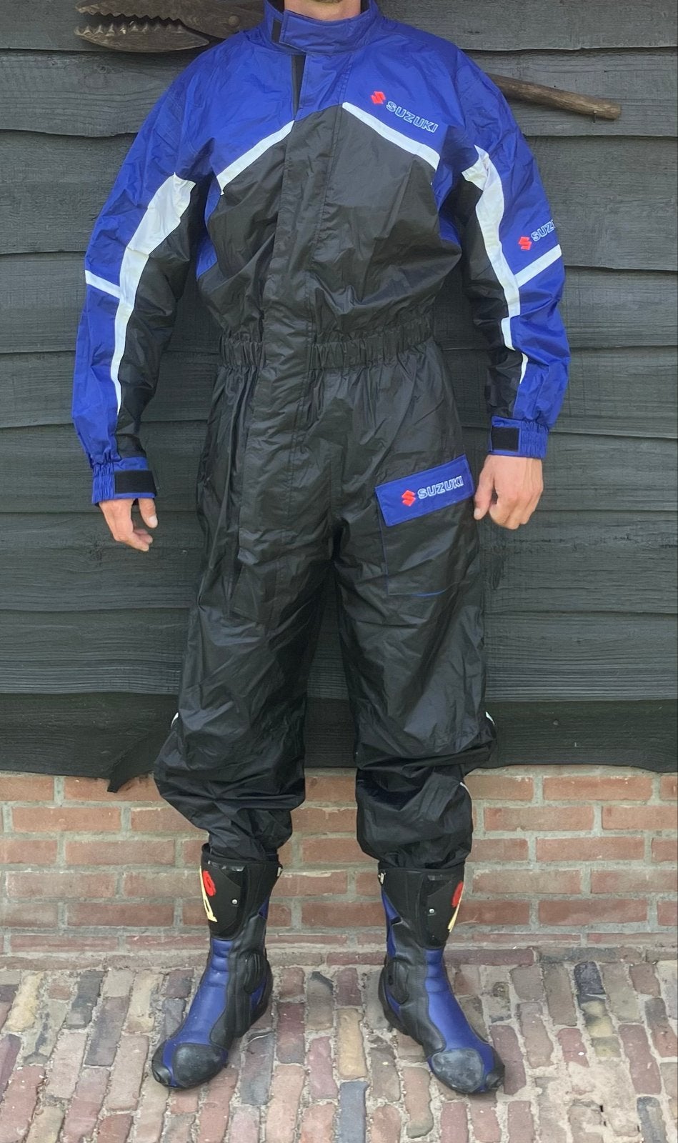 Suzuki regen overall origineel - Maat 4XL, Ophalen, Tweedehands, Heren, Overall