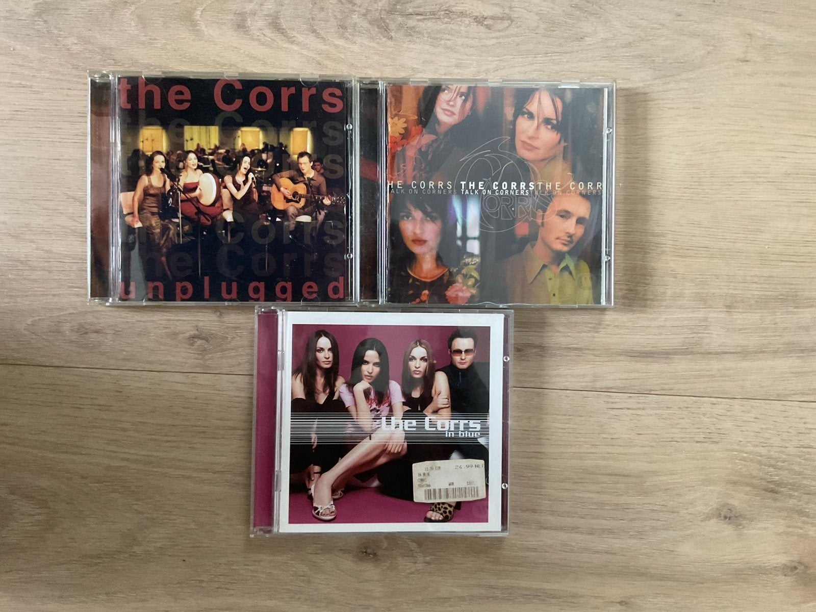 The Corrs CD's - Unplugged, Talk on Corners, In Blue, Ophalen, Gebruikt, Pop, Inclusief doosje