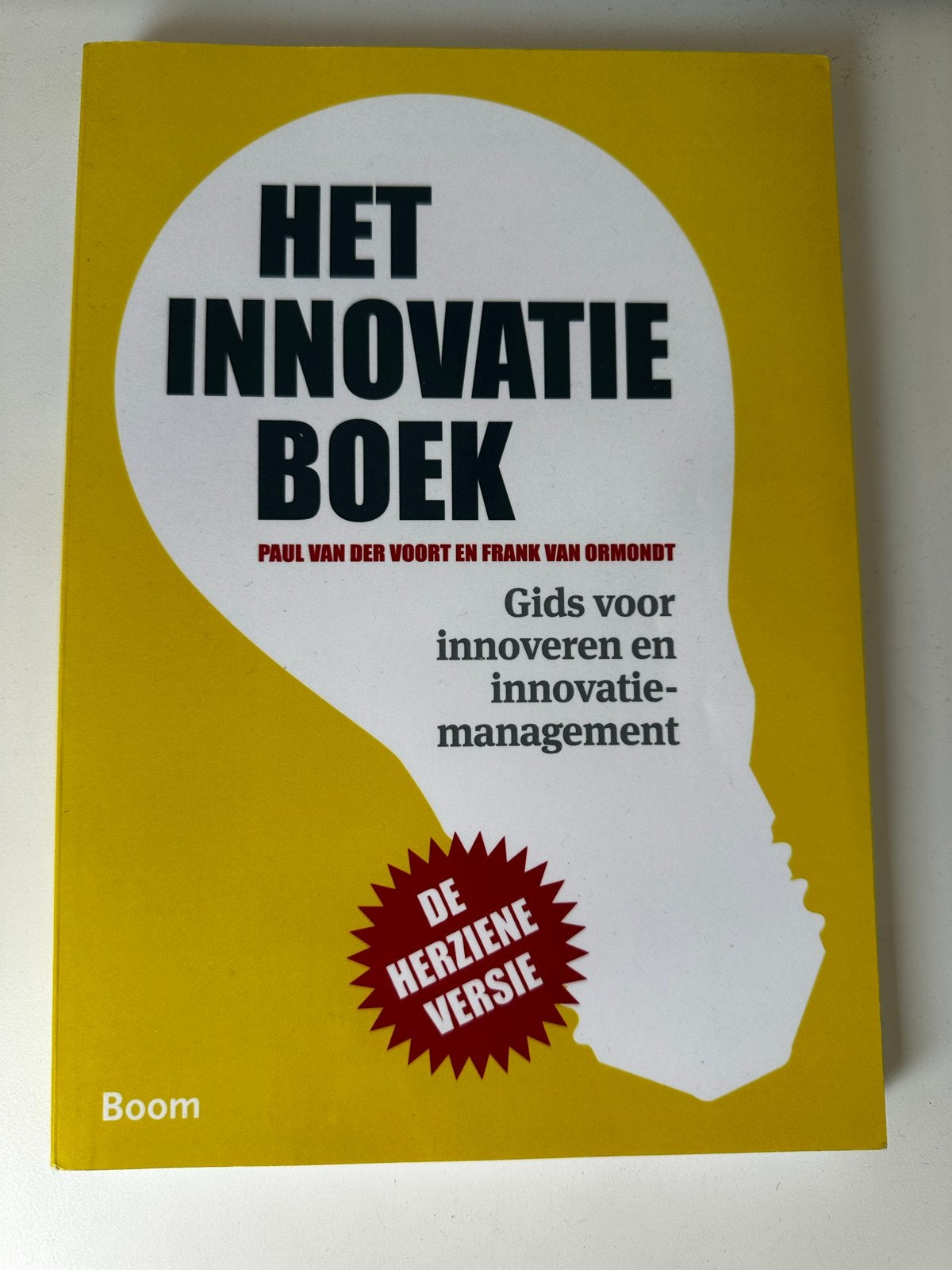 Het Innovatie Boek - Gids voor innoveren en innovatiemanagem, Ophalen, Gamma, Zo goed als nieuw, HBO