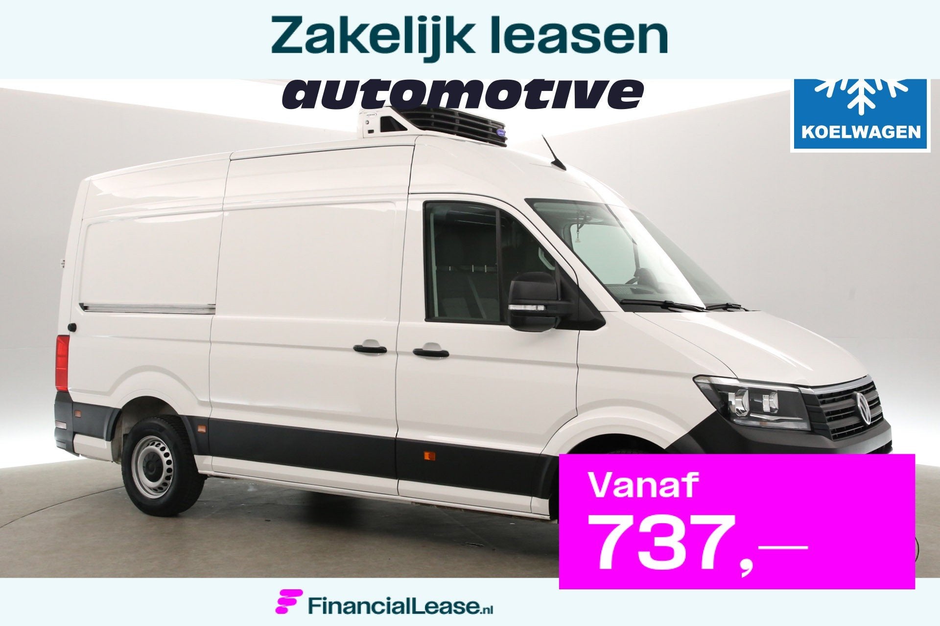 Volkswagen Crafter 2.0 TDI L3H3 | Koel/vrieswagen -20° | 30, Voorwielaandrijving, Stof, Gebruikt, Euro 6