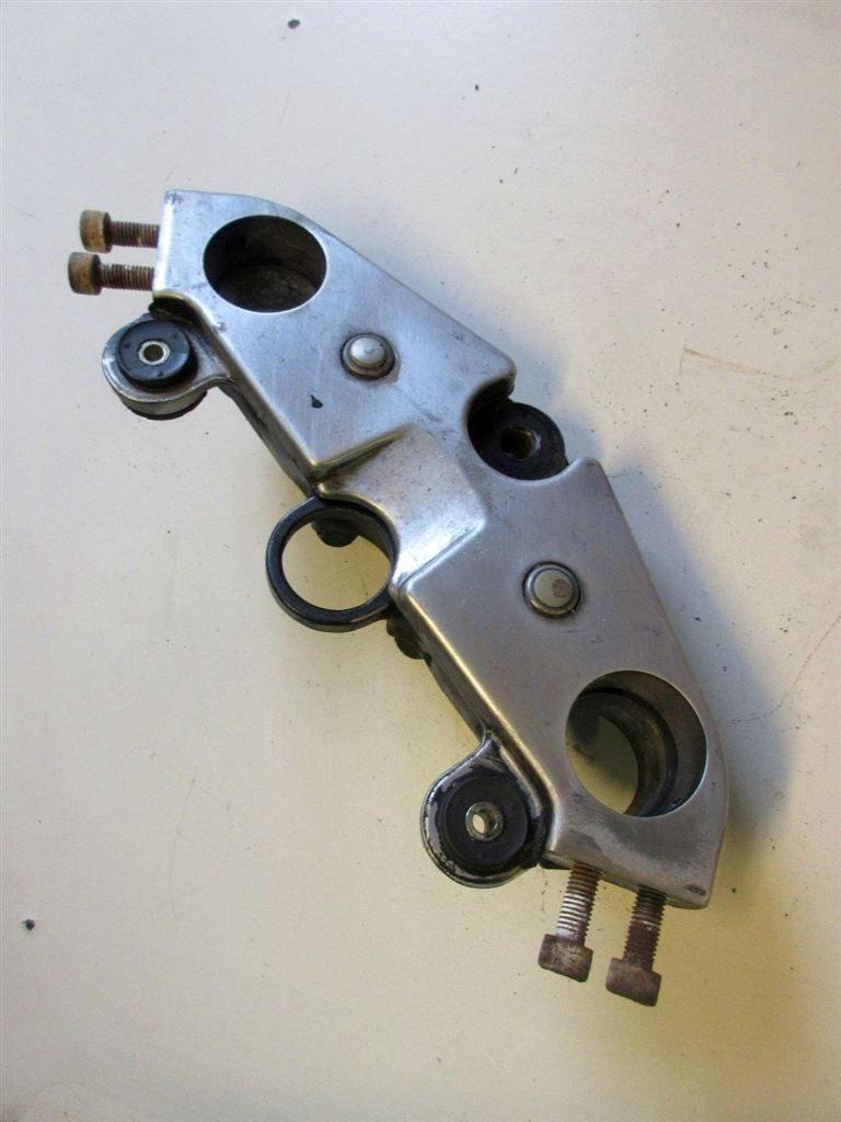Suzuki GS500E kroonplaat GS500 balhoofd plaat kroon GS 500, Motoren, Ophalen of Verzenden, Gebruikt