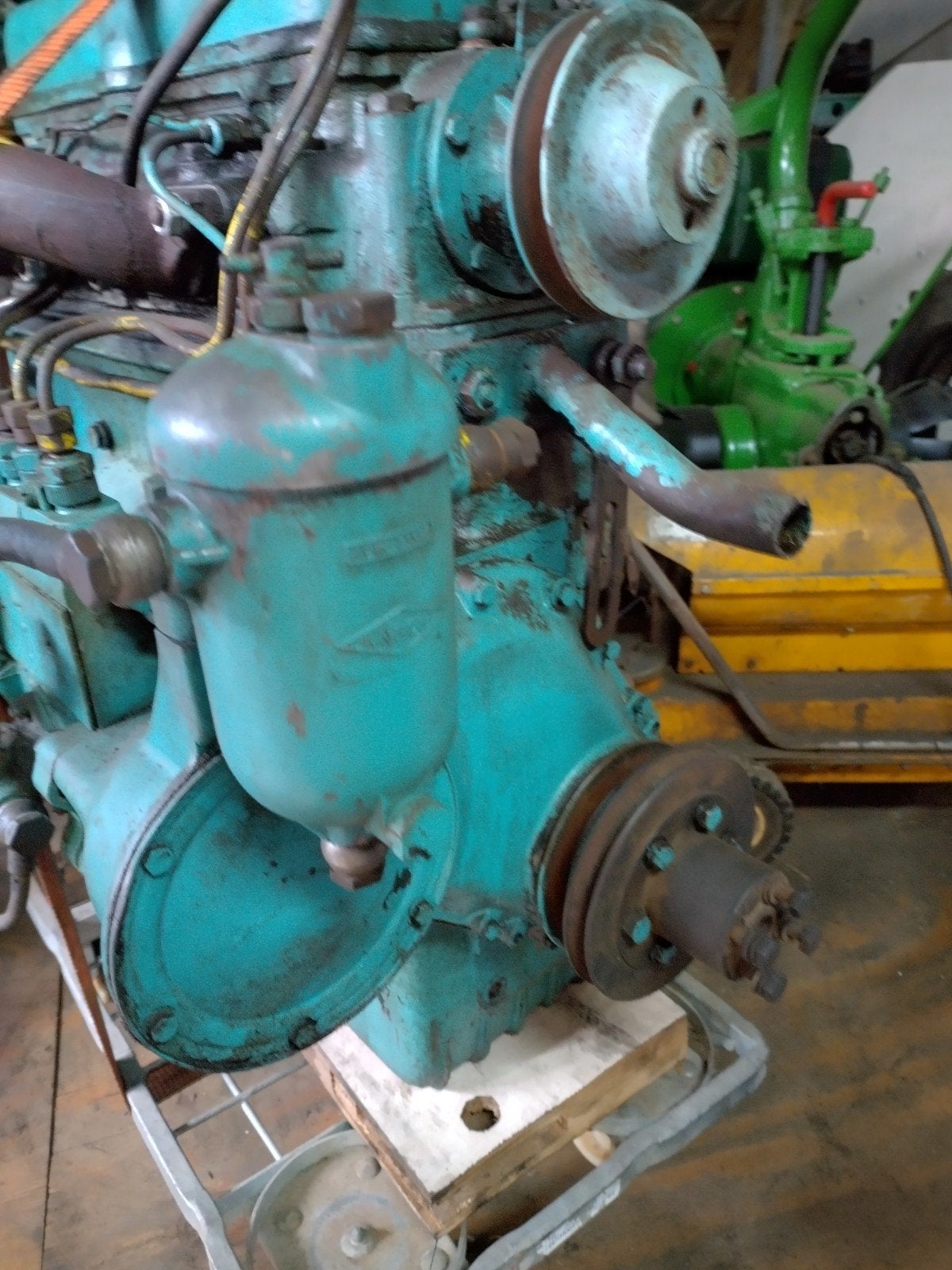 Mercedes om 636, Ophalen, Benzinemotor