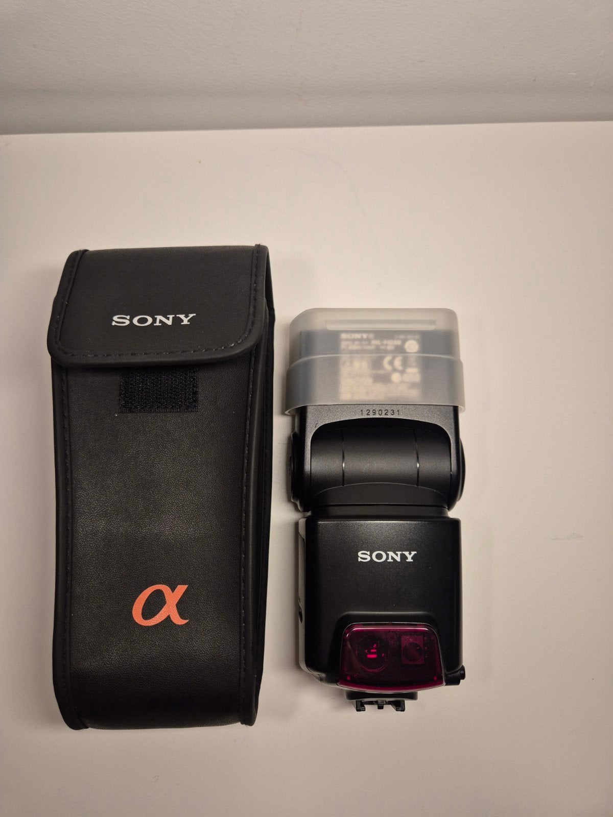 Sony HVL-F42AM Externe Flitser voor Sony Alpha, TTL, Externe flitser, Ophalen of Verzenden, Zo goed als nieuw