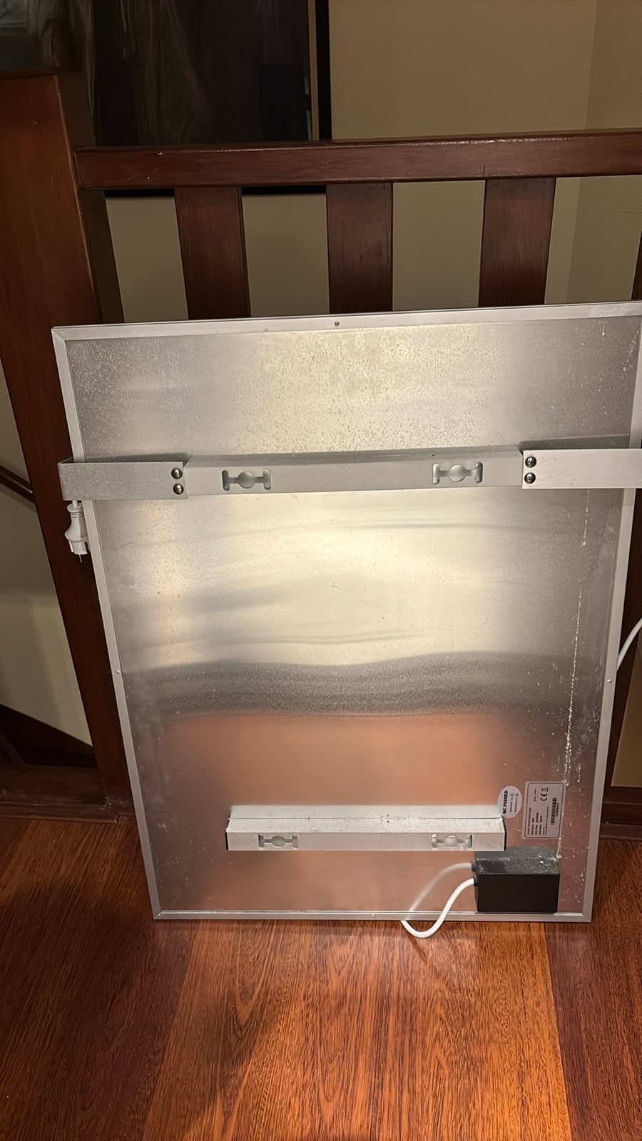 Infrarood badkamerverwarmingspaneel 450W - Zo goed als nieuw, Ophalen, 30 tot 80 cm, Kachel, Minder dan 60 cm