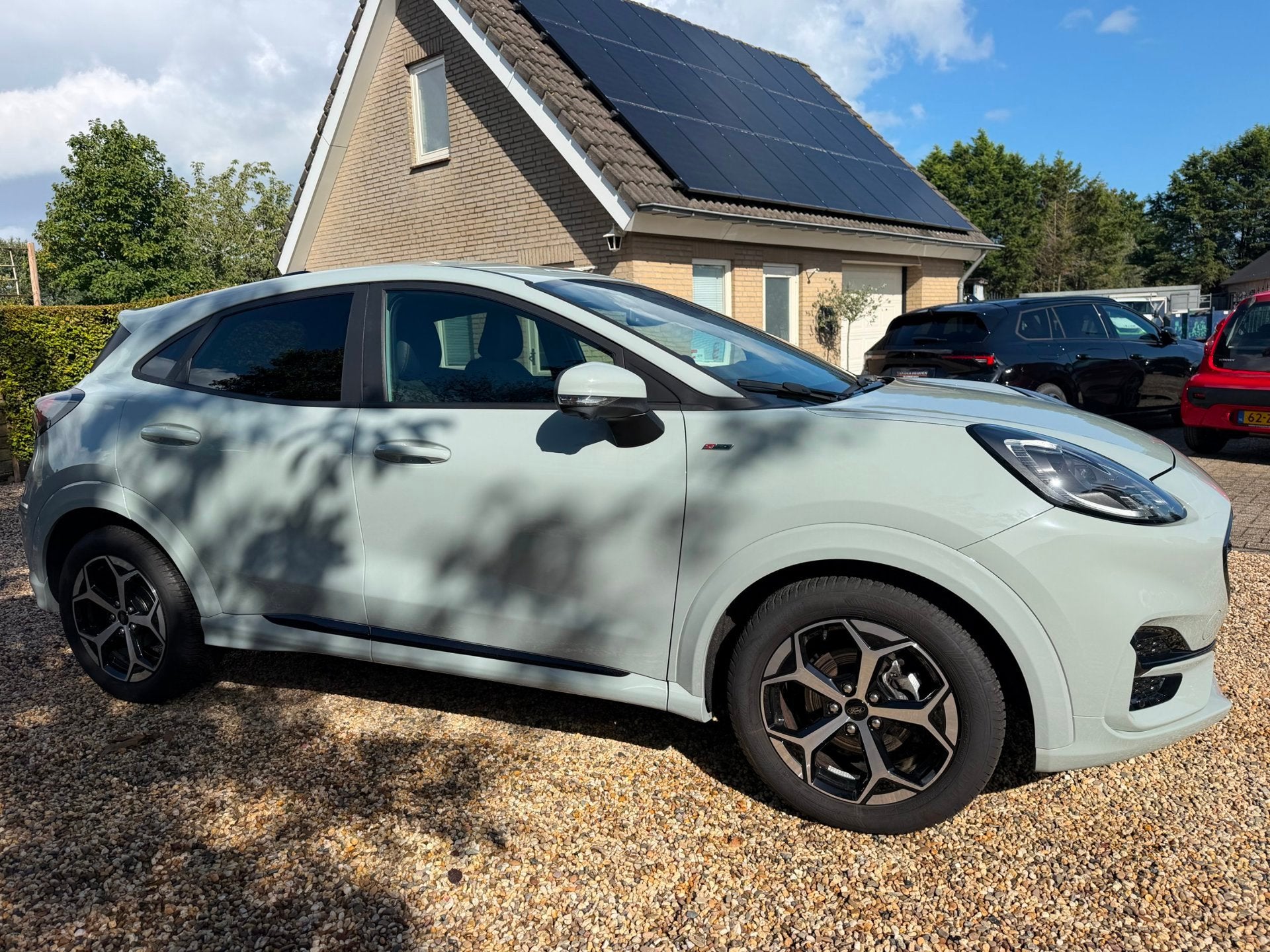 Ford PUMA 1.0 EcoBoost Hybrid ST-Line X 155PK Automaat Navig, Auto's, Dealer onderhouden, Alcantara, Bedrijf, 155 pk