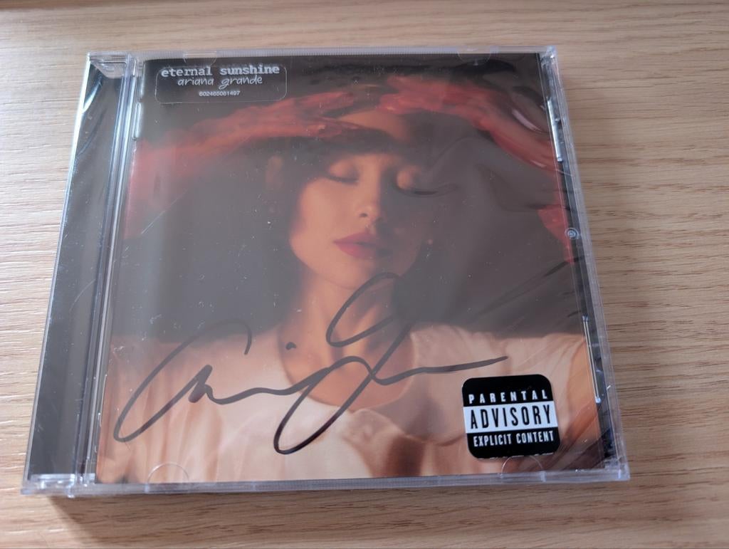 Ariana Grande CD gesigneerd | signed (sealed), Ophalen, Nieuw, Cd of Plaat, Gesigneerd