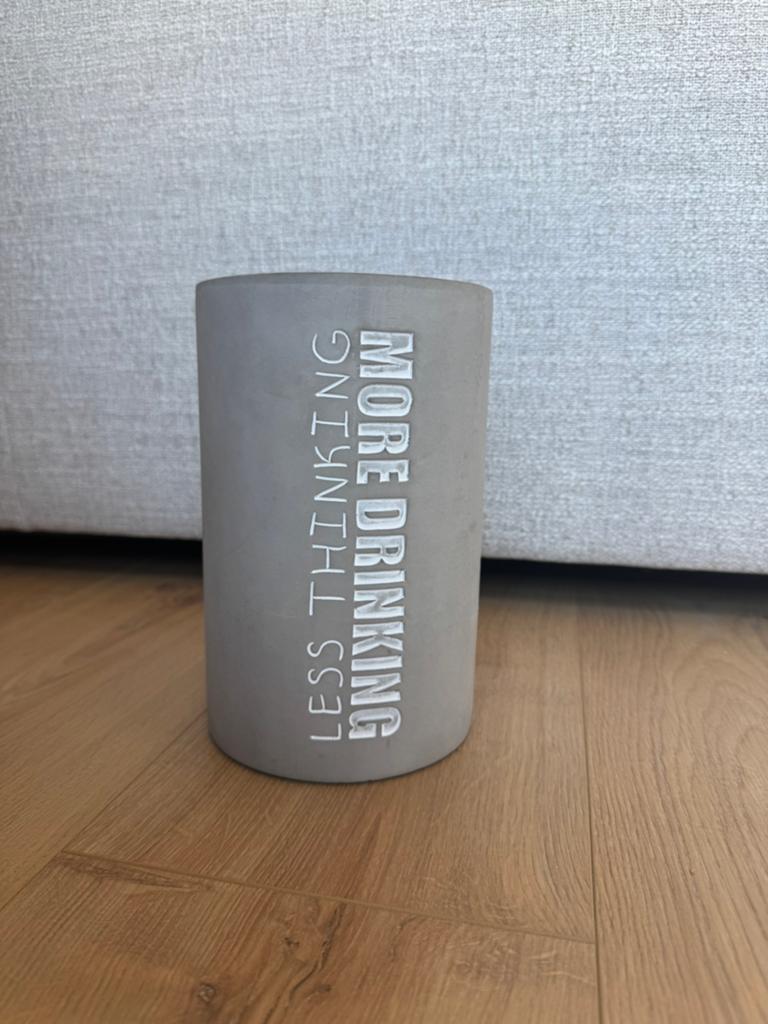 Räder Design Beton Wijnkoeler - NIEUW, Ophalen of Verzenden, Nieuw, Minder dan 5 flessen