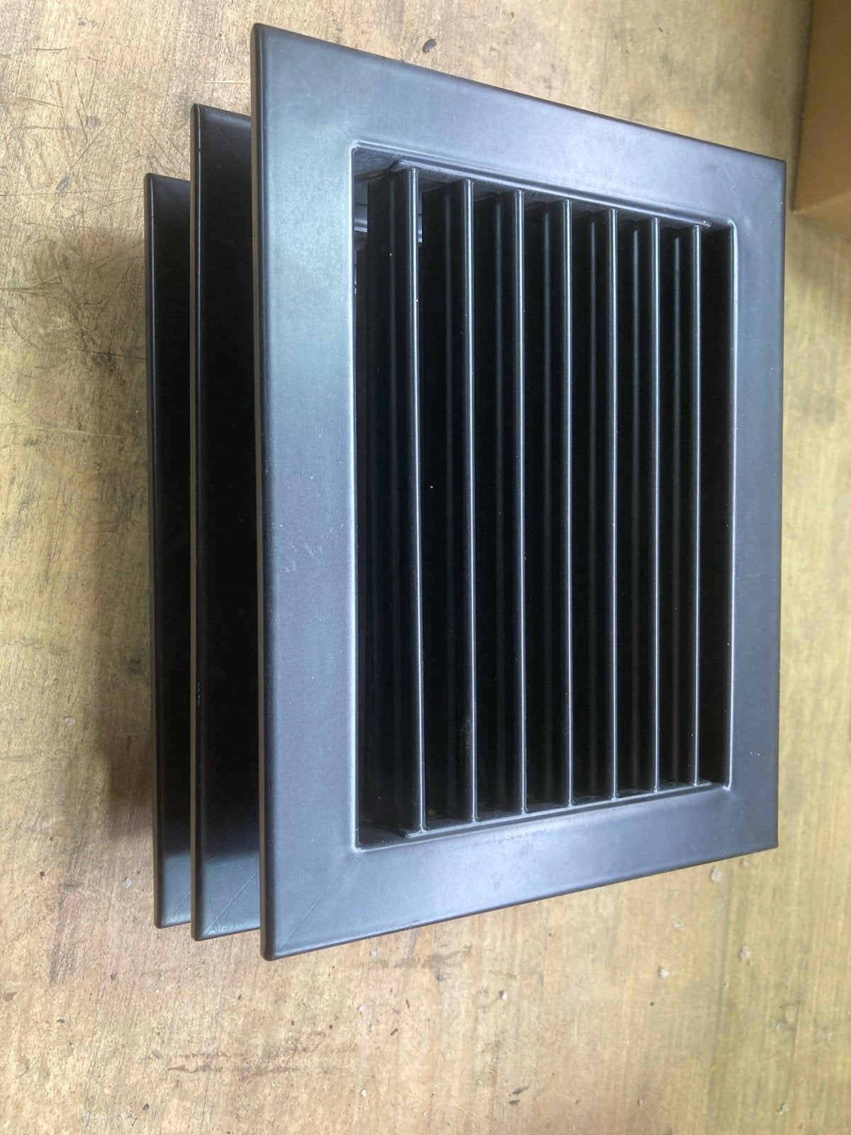 Zwart ventilatierooster / afzuigrooster (3 stuks), Ophalen, Zo goed als nieuw, Ventilator en Afzuiger