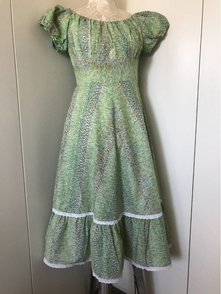 Vintage Jurk, Ophalen of Verzenden, Zo goed als nieuw, Maat 36 (S), Onder de knie