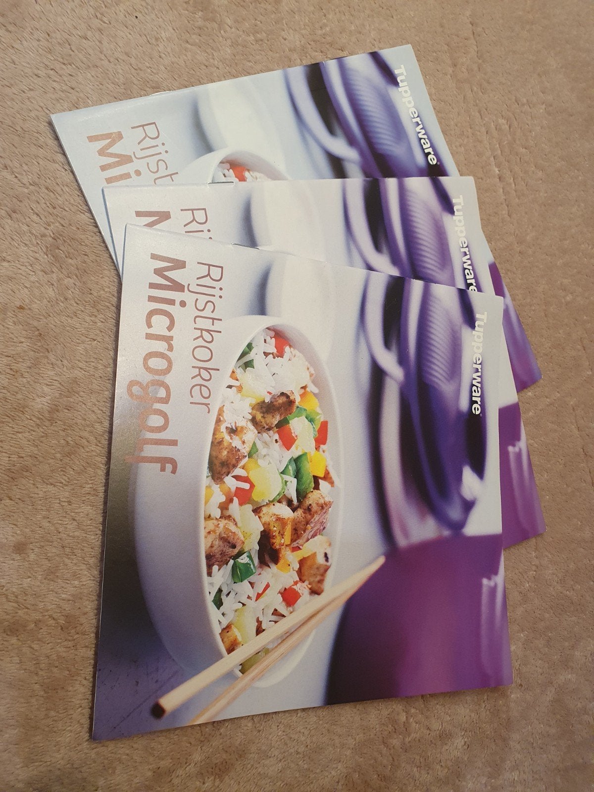 Tupperware Rijstkoker Receptenboek - Microgolf Rijstkoker, Ophalen of Verzenden, Gezond koken, Overige gebieden, Hoofdgerechten