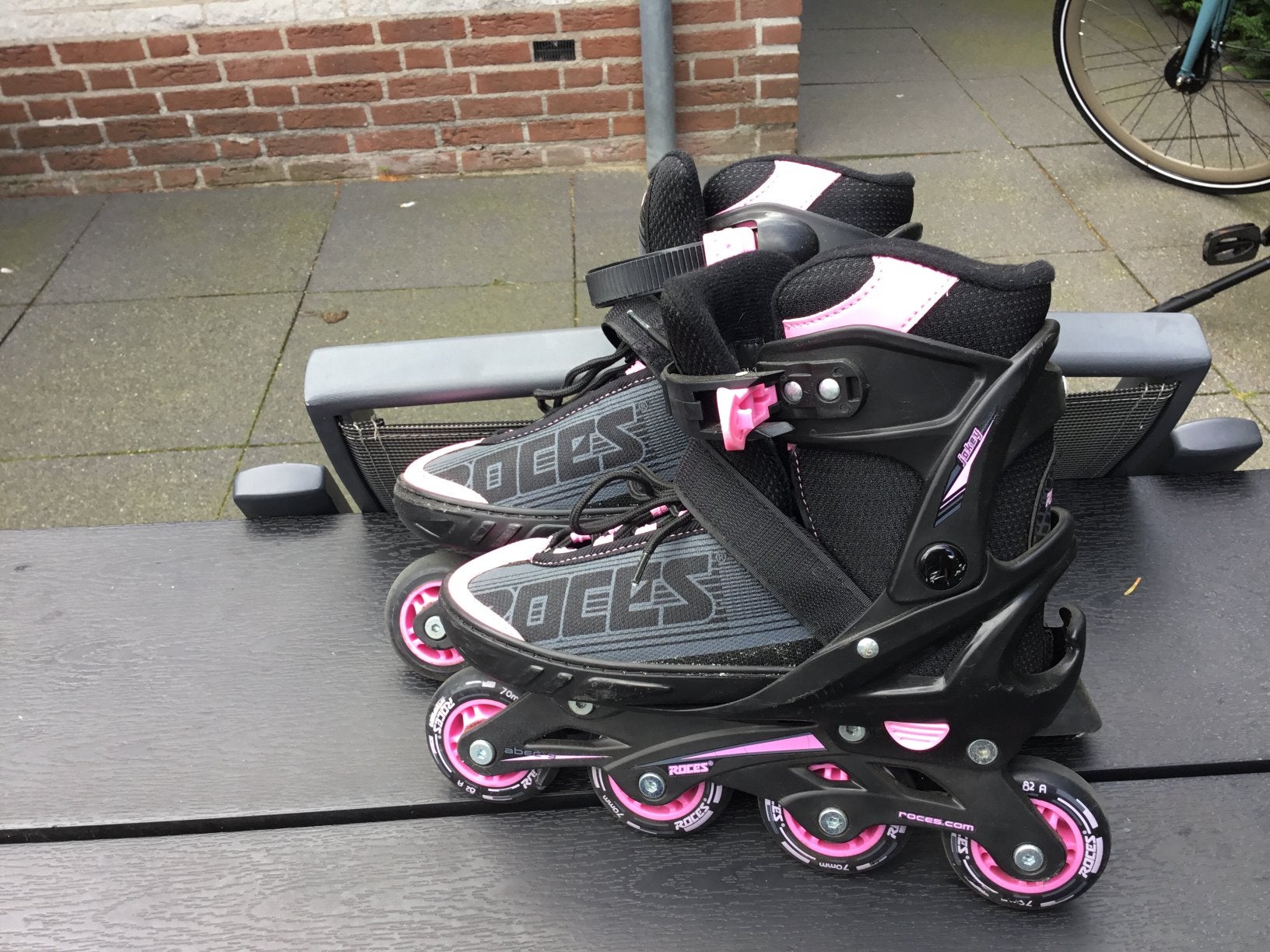 Roces Skeelers verstelbaar, Sport en Fitness, Skeelers, Roces, Ophalen of Verzenden, Inline skates 4 wielen, Dames