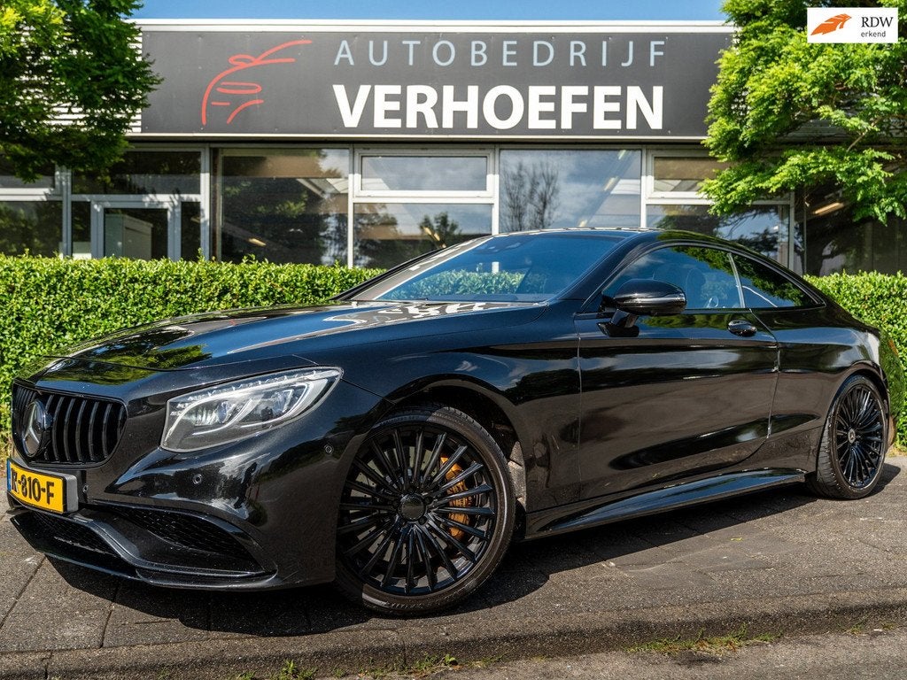 Mercedes-Benz S-klasse Coupé AMG 63 4Matic - S63 - HEAD-UP, Auto's, Mercedes-Benz, Automaat, 5461 cc, Gebruikt, 4 stoelen