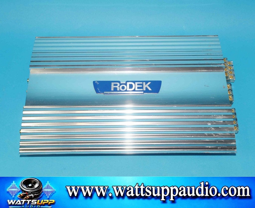 Rodek R680i 6 kanaals versterker, Auto diversen, Gebruikt, ., Ophalen of Verzenden, RODEK USA