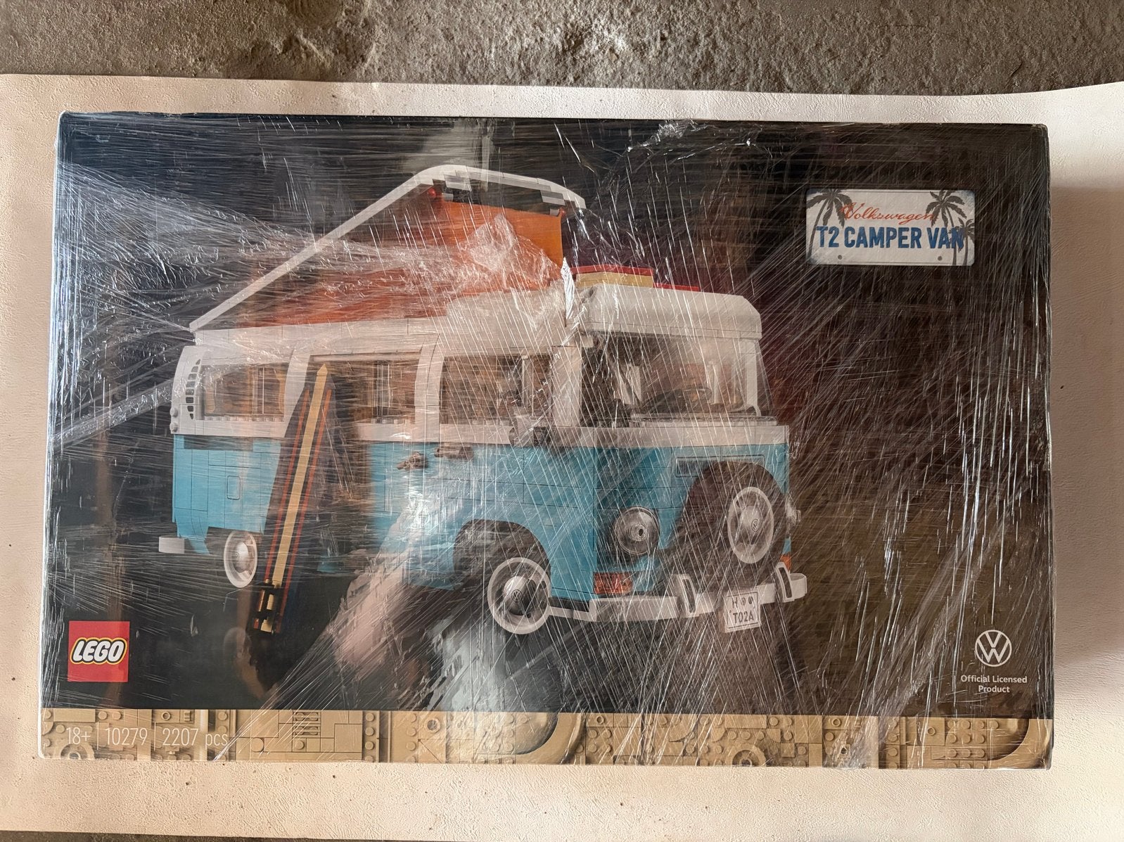 LEGO Icons 10279 Volkswagen T2 Kampeerbus (Tweedehands), Ophalen of Verzenden, Zo goed als nieuw