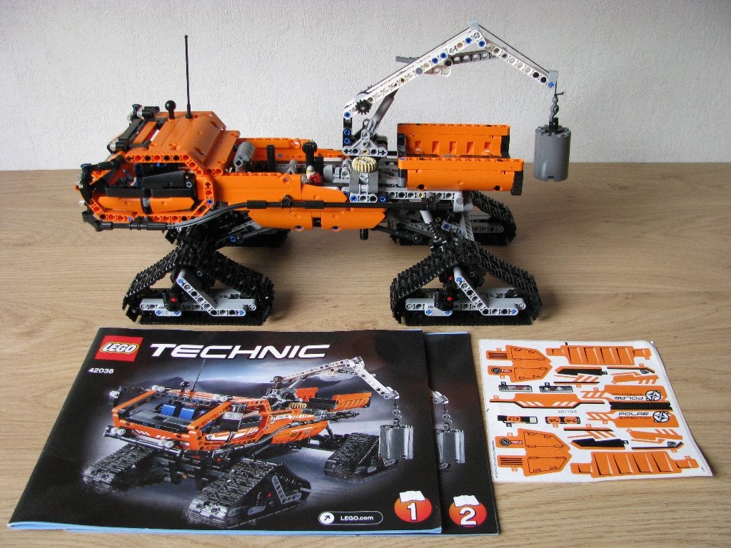 Lego Technic - 42038 - Noordpool Truck, Ophalen, Lego, Compleet, Zo goed als nieuw