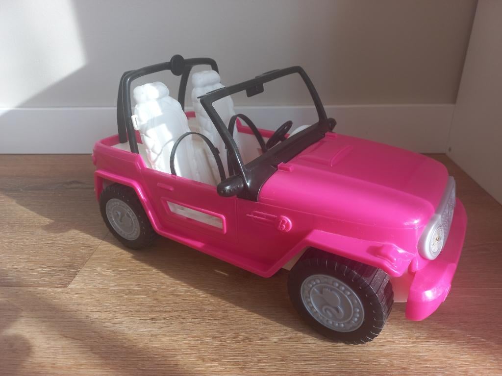 Barbie jeep, Ophalen, Zo goed als nieuw
