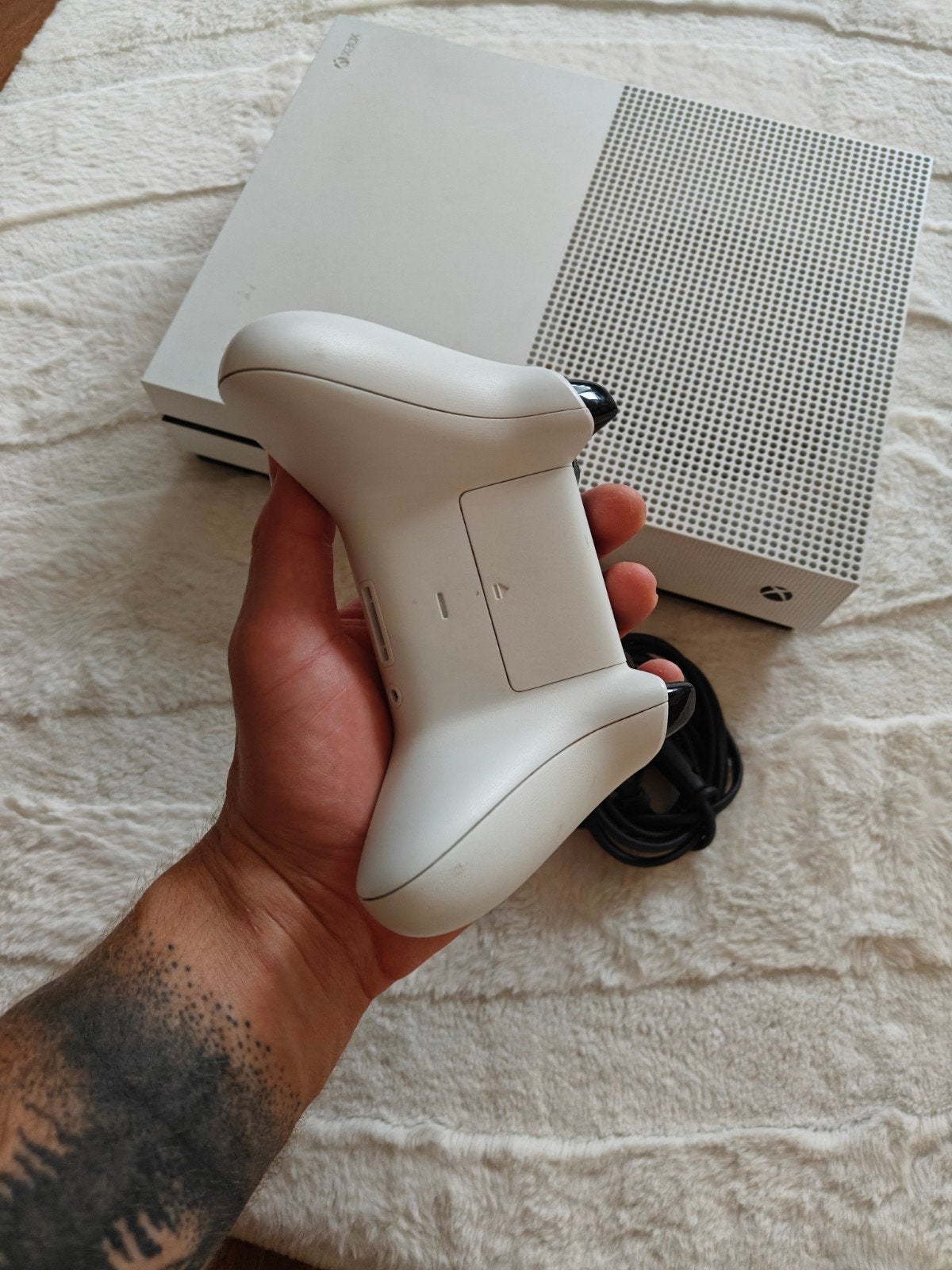 Xbox one s wit, Spelcomputers en Games, Spelcomputers | Xbox One, .., .., 500 GB, Ophalen of Verzenden