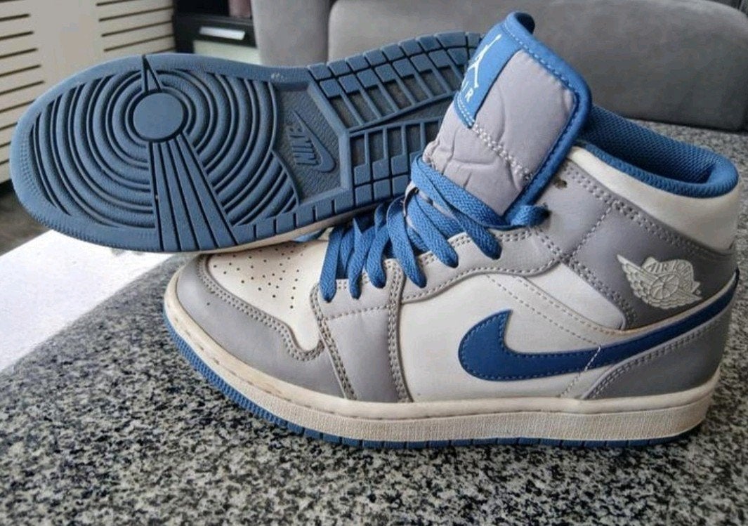 Air Jordan 1 Mid sneakers in maat 40,5., Kleding | Heren, Schoenen, Ophalen of Verzenden, Nike Air Jordan, Sneakers of Gympen