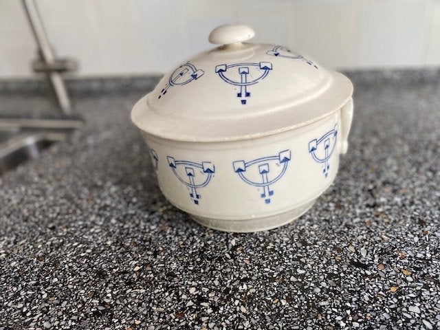 Soepterrine Frans aardewerk uit Saint- Uze, Antiek en Kunst, Antiek | Keramiek en Aardewerk, Ophalen