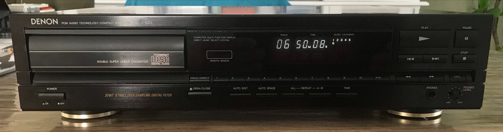 Denon DCD-620 CD Speler met afstandsbediening en handleiding, Ophalen, Gebruikt, Overige merken