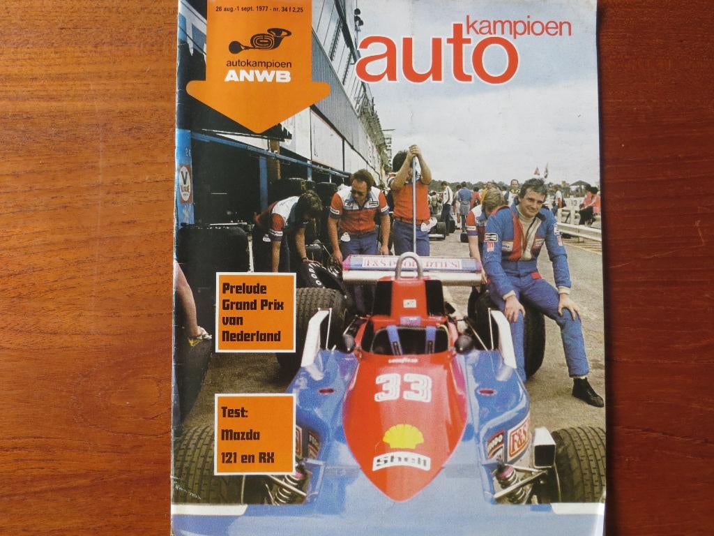 Autokampioen 34 1977 Mazda 121, Mazda RX-5, Audi 100 Avant, Ophalen of Verzenden, Nieuw, Mazda