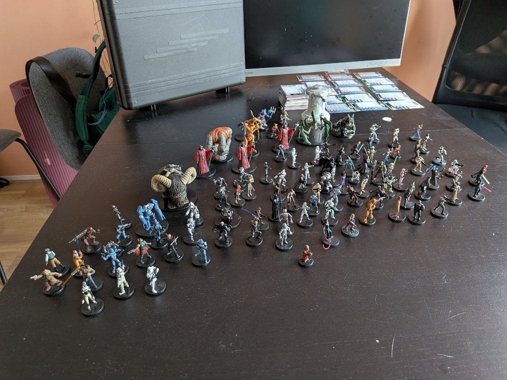 Diverse Star Wars Miniatures (WOTC), Een of twee spelers, Ophalen of Verzenden, Zo goed als nieuw, Wizards of the Coast
