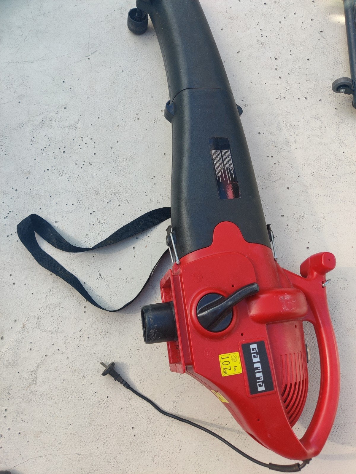 Gamma bladblazer/bladzuiger 2000W, Gebruikt, Met zuigfunctie, Handgedragen, Ophalen of Verzenden