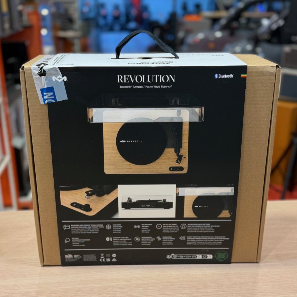 House of Marley Revolution SB Bluetooth platenspeler nieuw, Audio, Tv en Foto, Platenspelers, House of Marley, Zo goed als nieuw